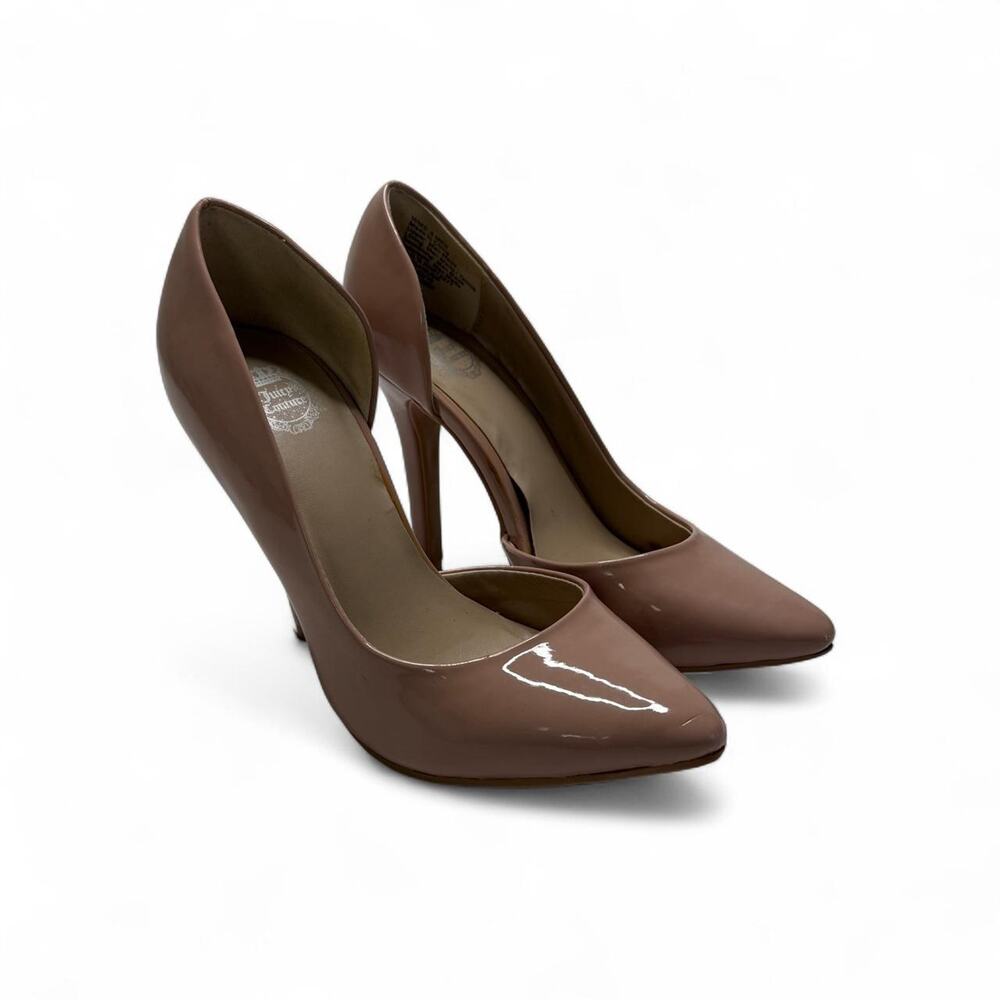 Y2K Juicy Couture nude heels women’s size 6 going out classy minimalist pumps
